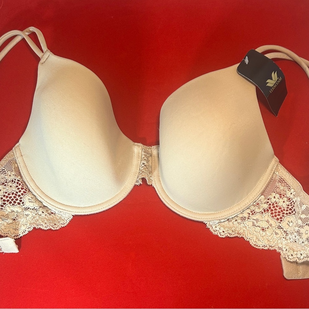 Wacoal Cream Lace Detail Bra